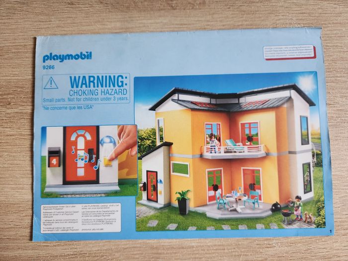 Playmobil 9266 Maison moderne + boîte & notice – Très bon état - photo numéro 6