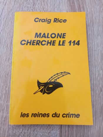 Craig Rice 🫧 Malone cherche le 114