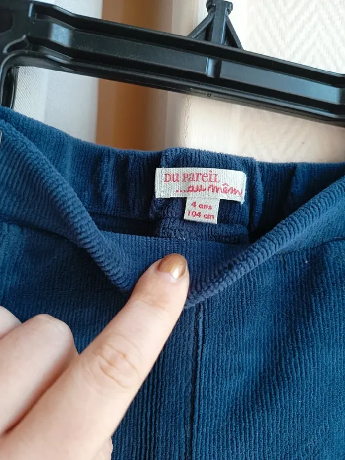 Pantalon velours - photo numéro 3