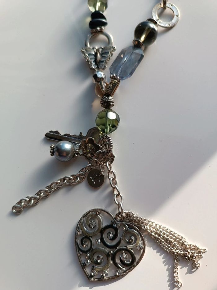 Collier sautoir avec plusieurs breloques - SIX - photo numéro 4
