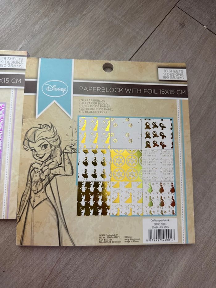 Bloc papier princesse Disney 15x15 - photo numéro 2