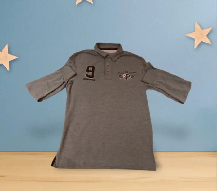 Polo homme manches longues taille M Cambérabéro