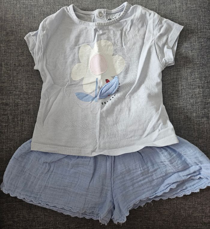 Ensemble short tee-shirt