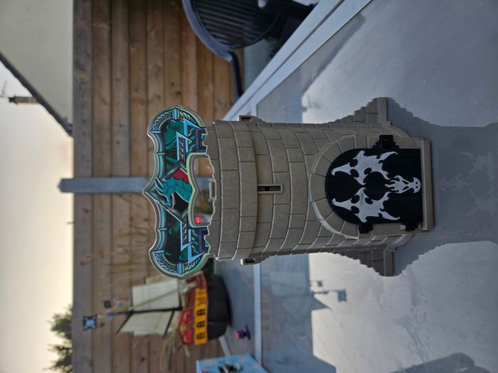 Playmobil 4775 Tour des chevaliers des dragons verts - Knights chevalier et dragon