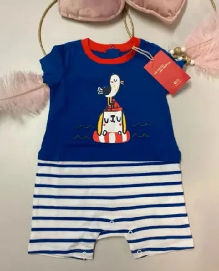 Combinaison bébé garçon (neuf) - taille 6 mois