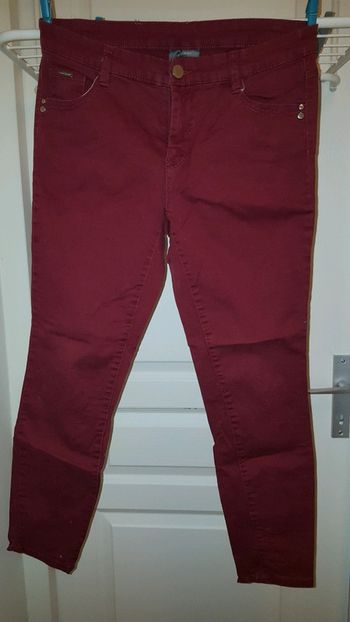 Pantalon bordeau c&a