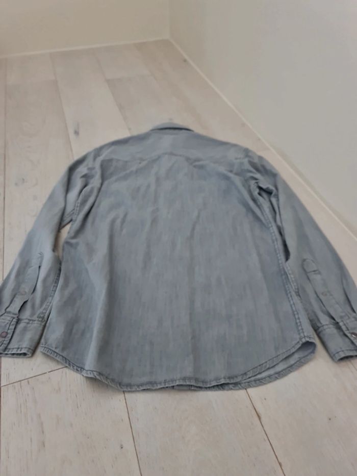 Veste chemise légère imitation jean taille M - photo numéro 9