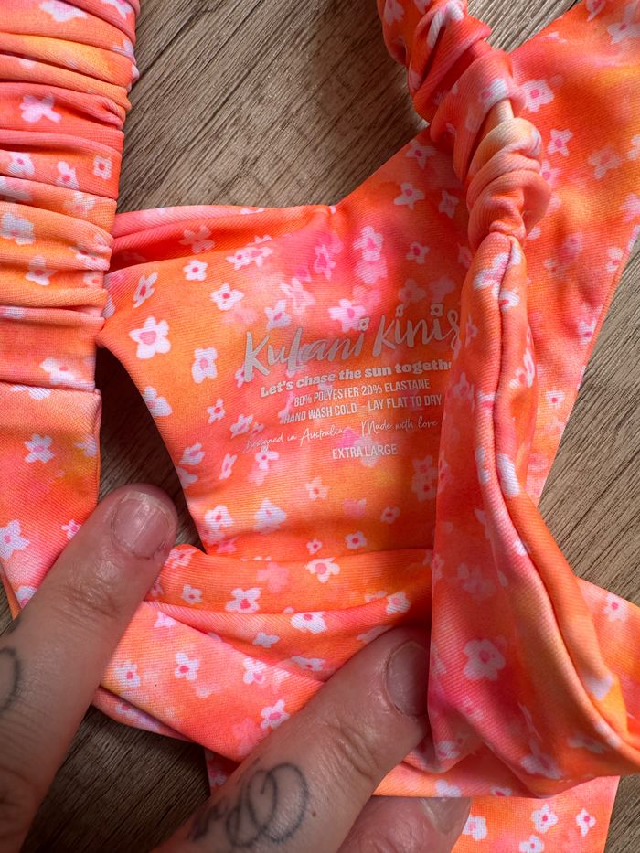 Bas de bikini kulani kinis taille XL apricot lane - photo numéro 2
