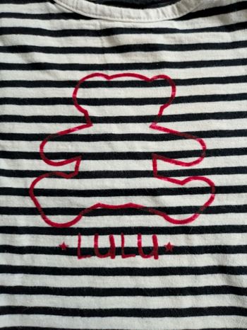 Haut lulu castagnette marinière 4 ans