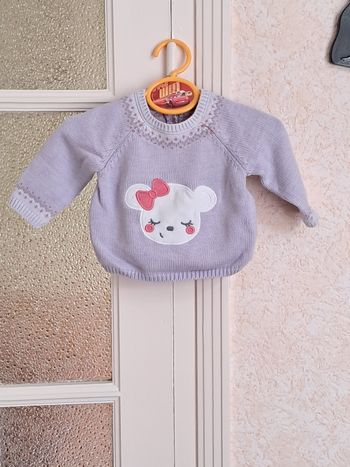 Pull fille 3 mois