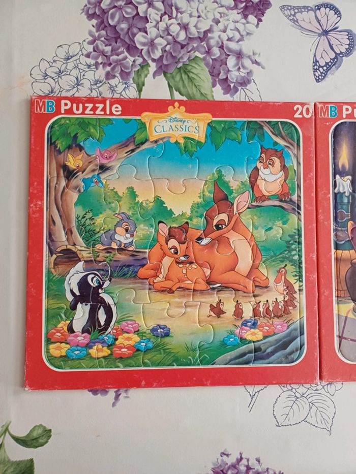Puzzles cartonnés disney à forme - photo numéro 2