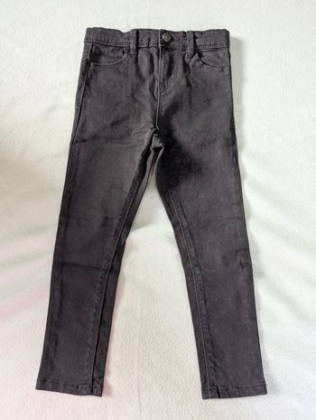 Jeans noir léopard - 5A - Kiabi
