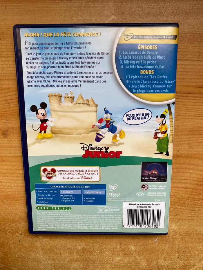 Dvd Mickey le grand plouf en très bon état - photo numéro 2