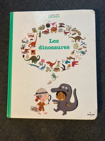 Livre 📕 l’imagerie Milan : Les dinosaures