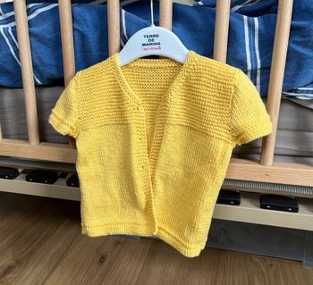 Gilet été manches courtes 3-6 mois