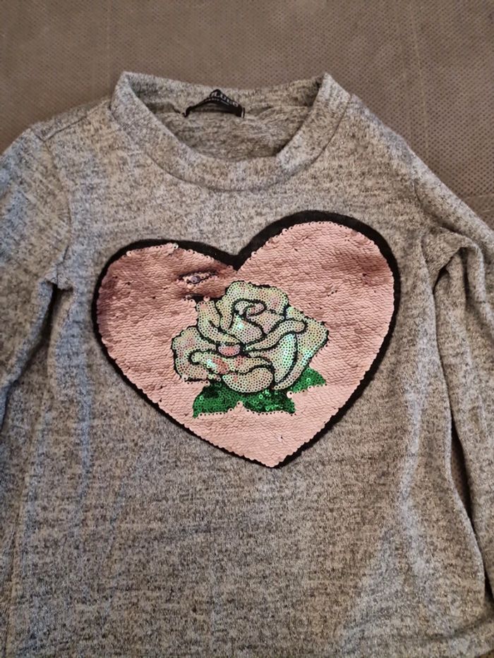 Tee-shirt manches longues fille - photo numéro 2