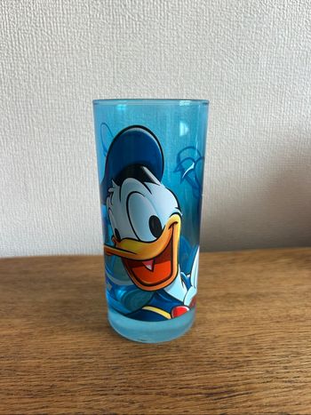 Verre portrait Donald Disney