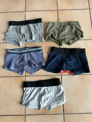 Lot de 5 caleçons/boxer 2-3 ans