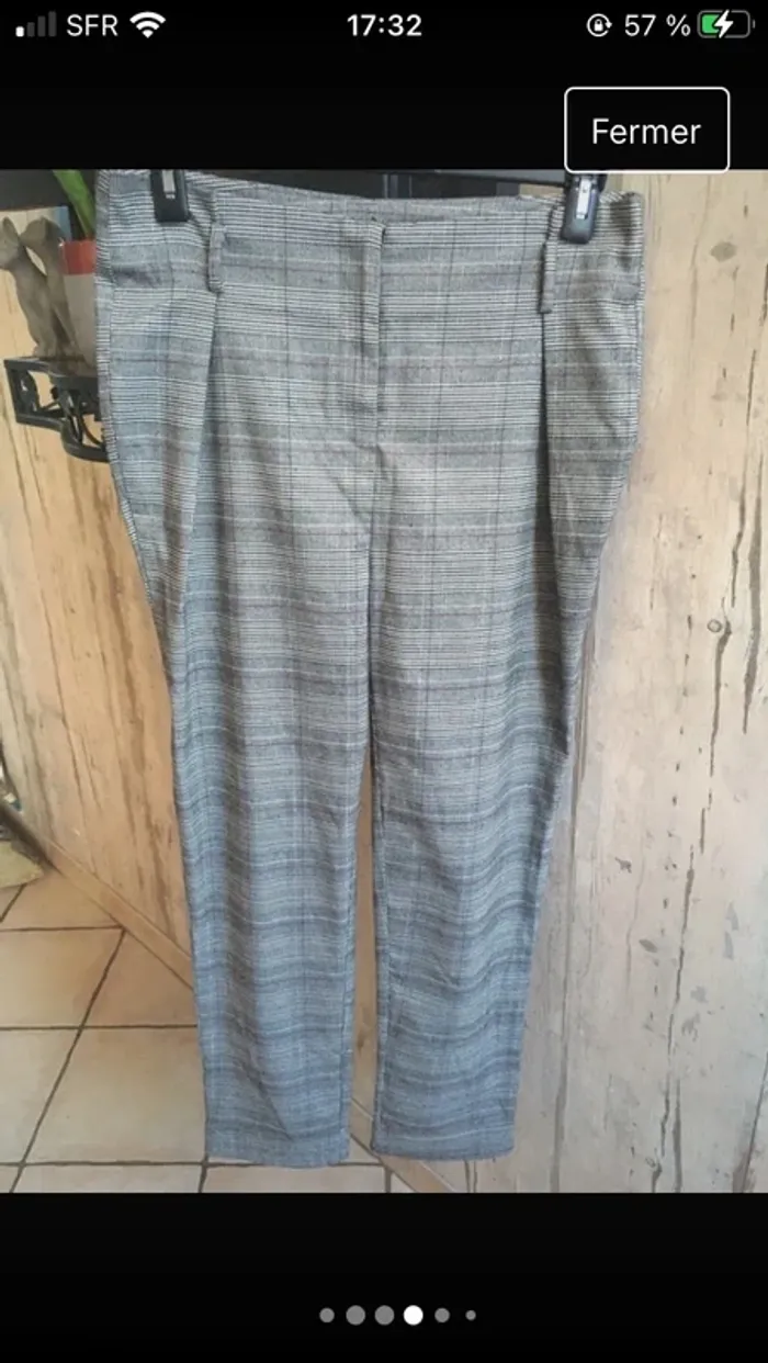 Magnifique pantalon chic et sophistiqué en 42 de chez La City excellent état - photo numéro 3