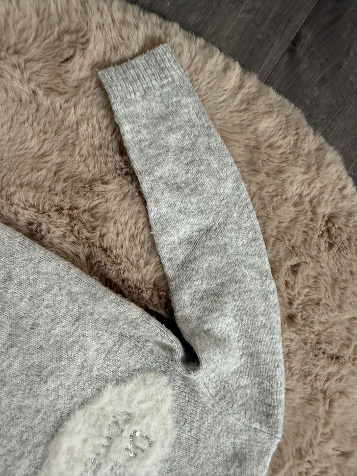 Pull de Noël fille 6/7 ans Camaïeu - photo numéro 3