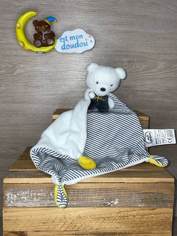 MD130 doudou ours 🐻 mots d’enfants