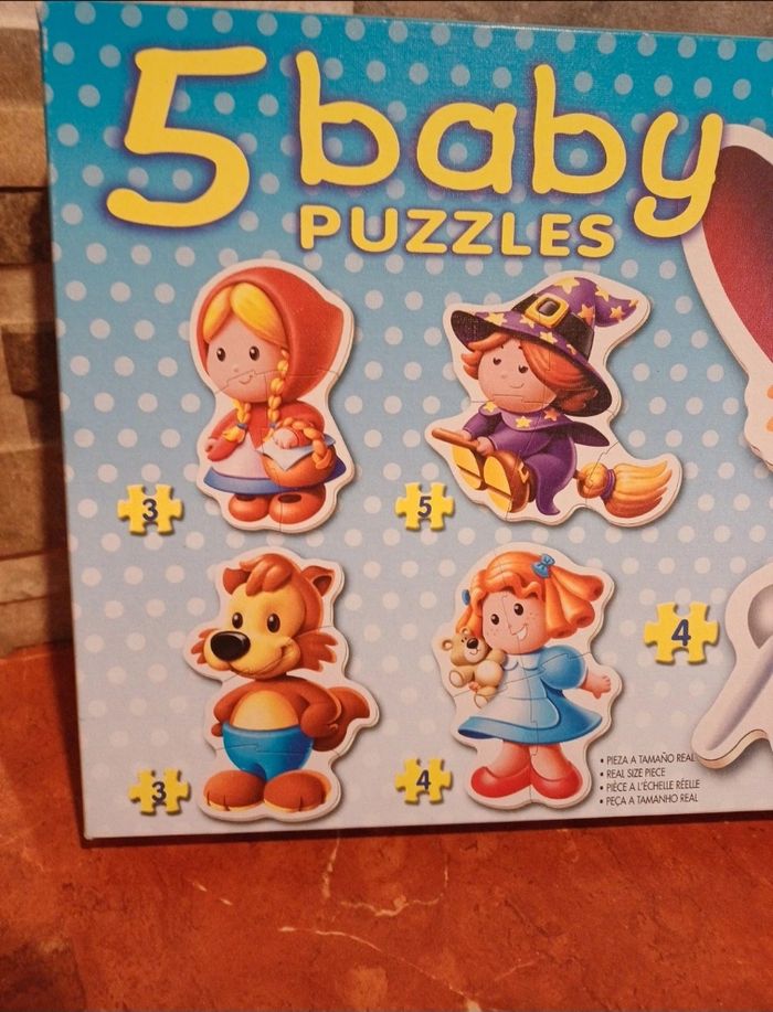 5 puzzles Baby - photo numéro 2