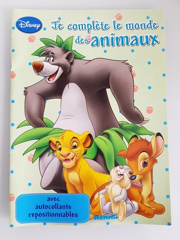 Livre "Je complète le monde des animaux :