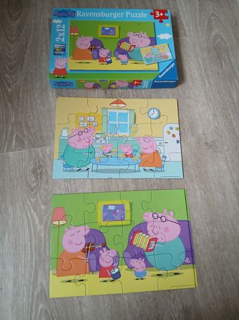Coffret de puzzles Peppa pig