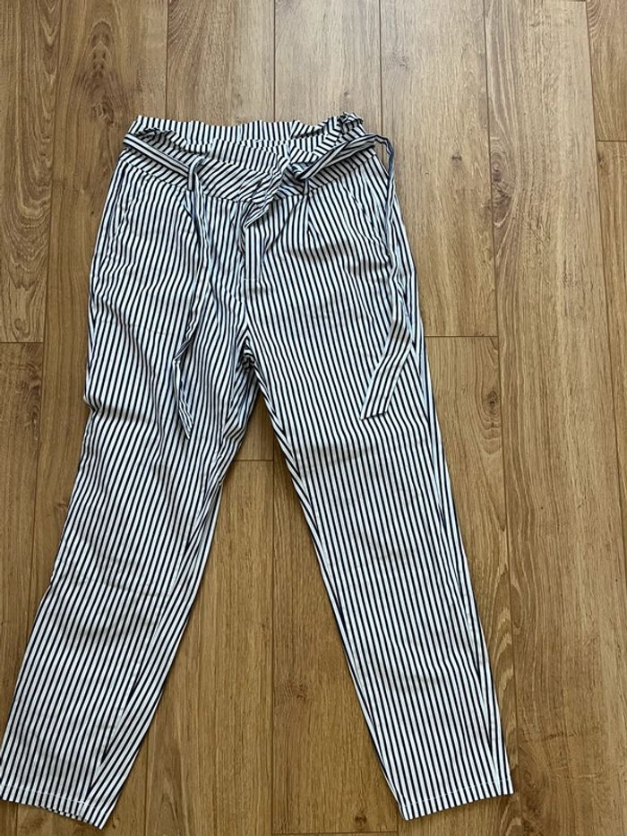 Pantalon rayé Vero Moda