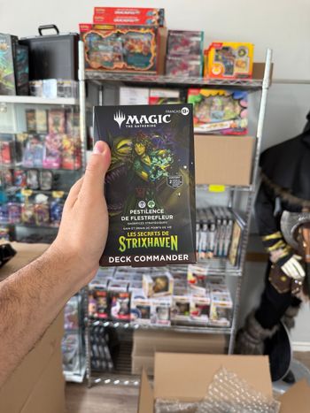 Deck Commander Pestilence de Flestrefleur Witherbloom Strixhaven Magic FR - Neuf scellé