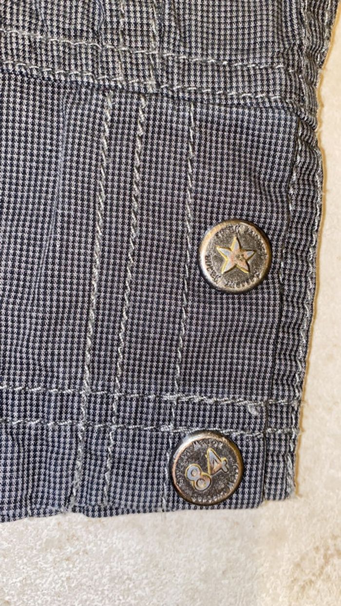 24 mois - sergent major fille pantalon gris et rose - photo numéro 4