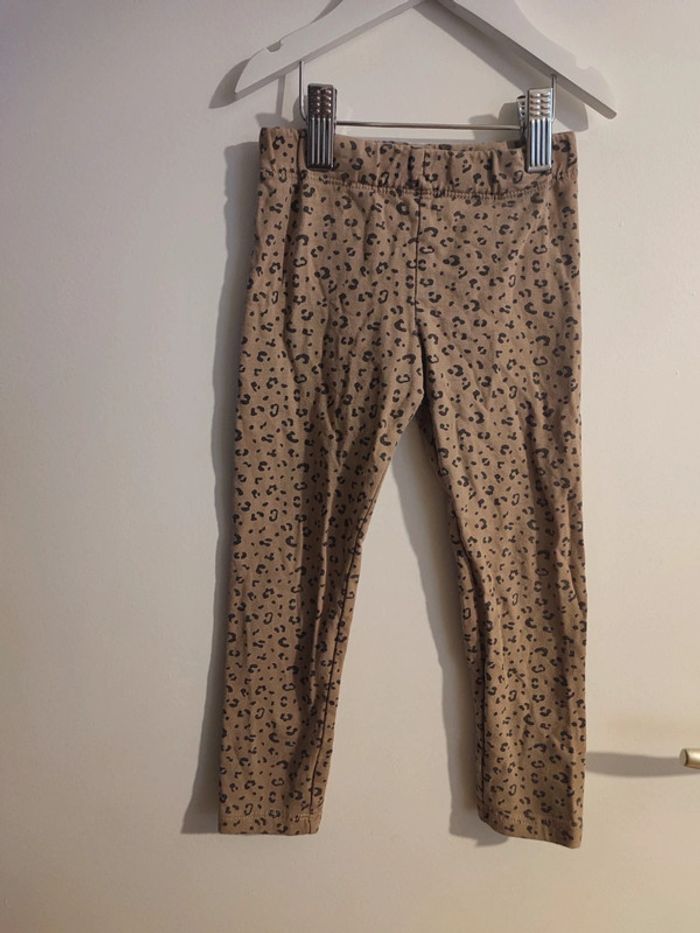 Legging léopard H&M 2/3 ans 98 cm