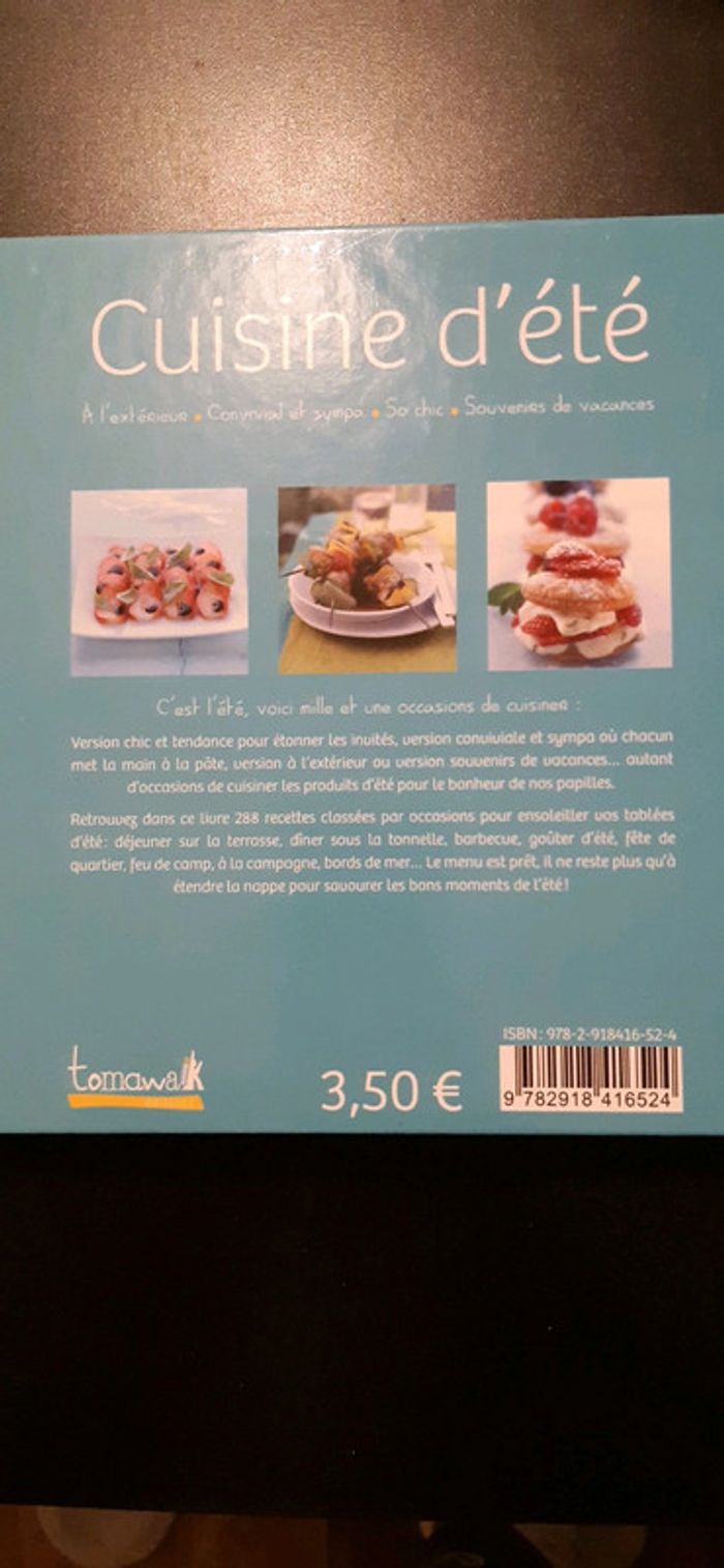 Livre recettes cuisine d'été - photo numéro 2