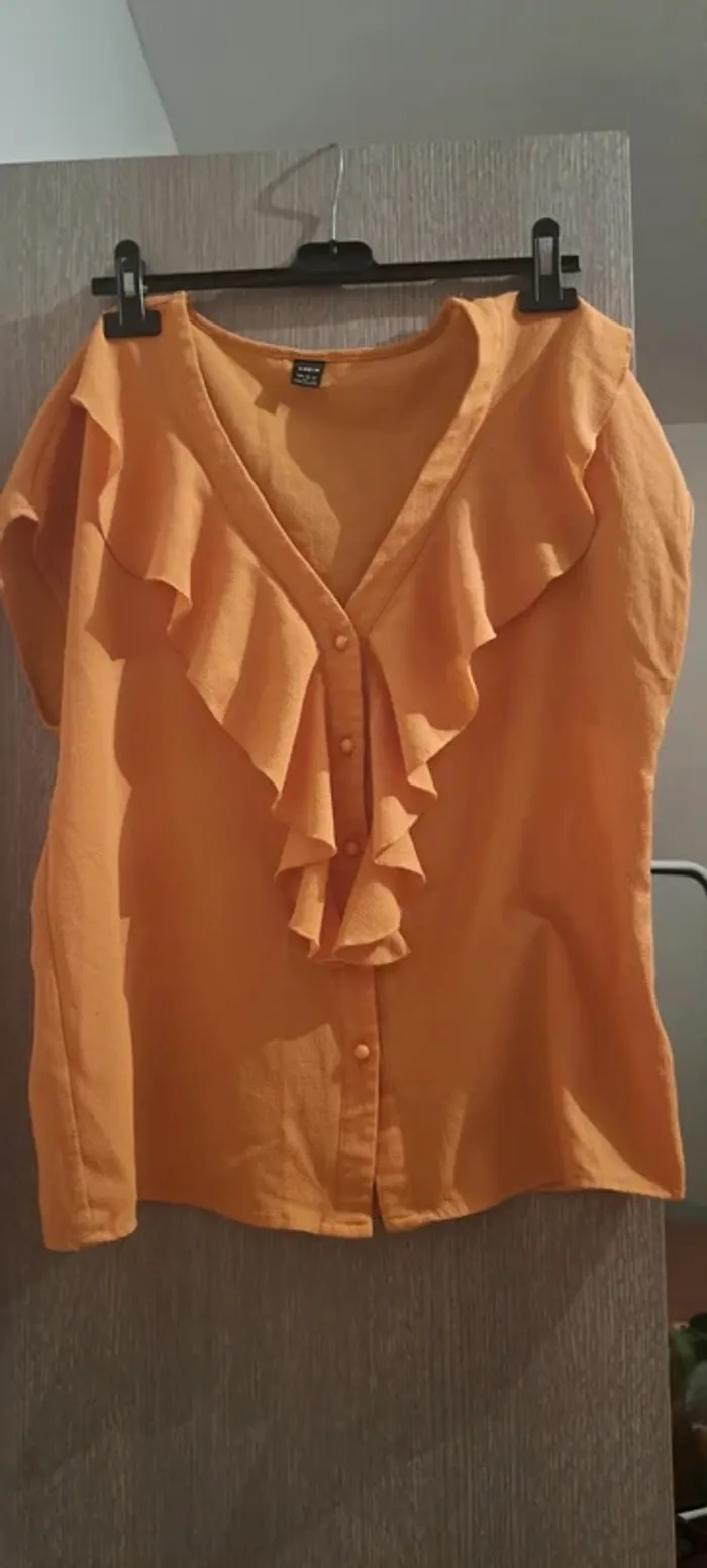 Blouse moutarde Shein - Taille L