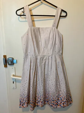 Robe À Pois Vintage