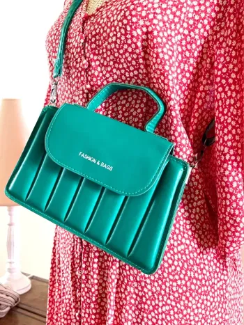 Sac à Main Trendy Vert Émeraude - Fashion & Bag