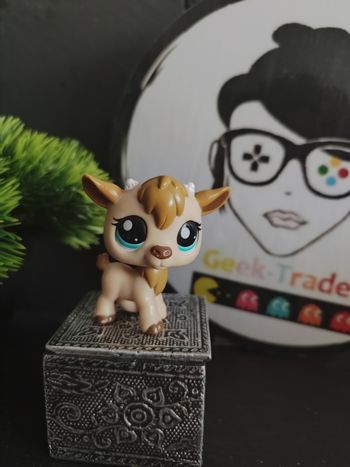 Lps00798 My Littlest Petshop Pet Shop LPS hasbro Authentic Goat Chèvre 1786