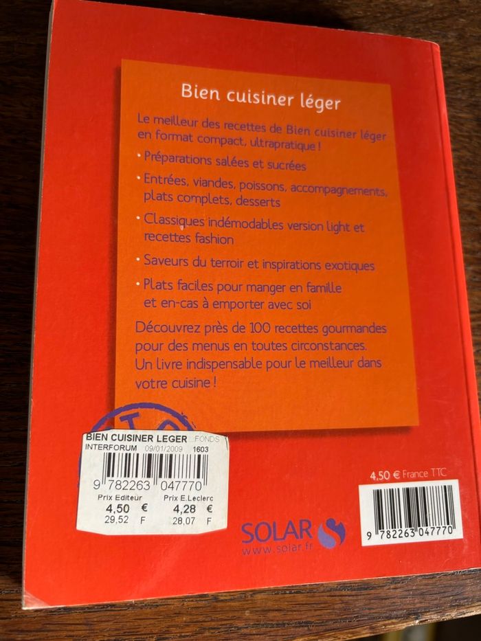 Livre bien cuisiner léger - photo numéro 3