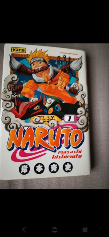Livre manga Naruto tome 1