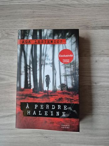 Livre Aga Lesiewicz - A perdre haleine
