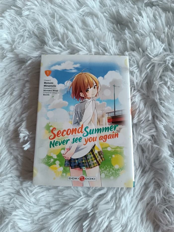 Manga Second Summer never see you again T. 1 Doki doki