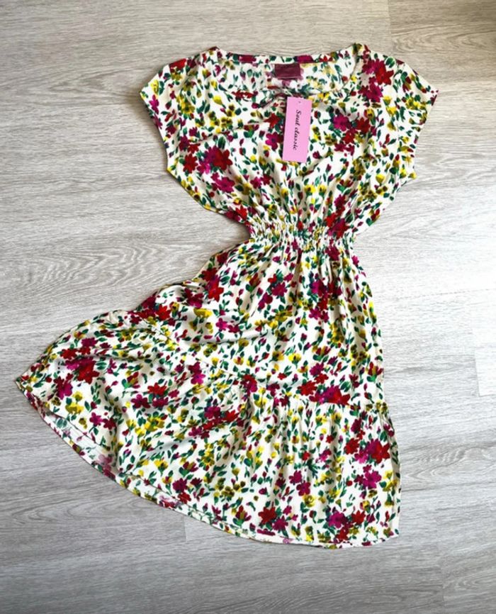 Robe florale été taille S