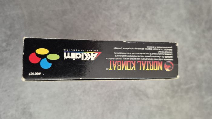 Jeu Mortal Kombat 2 Super Nintendo Snes Pal Original - Version Euro Fr CIB - photo numéro 6