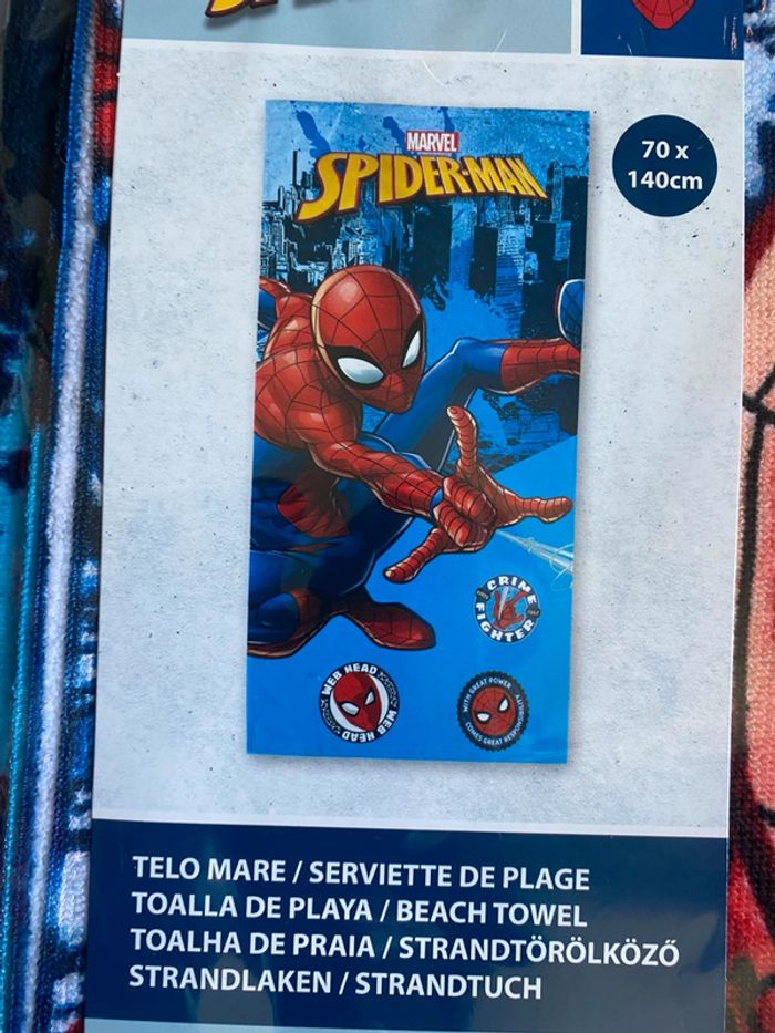 Serviette de plage Spiderman