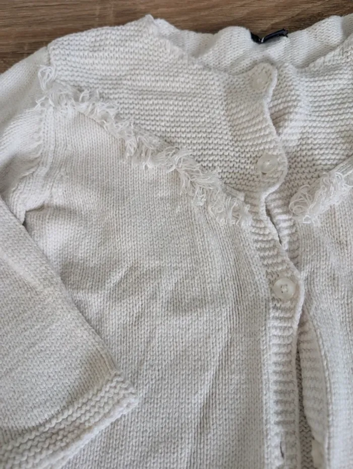 Gilet crème - photo numéro 2