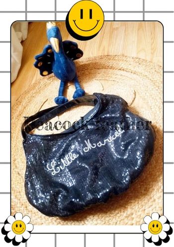 Sac sequins noirs Little Marcel