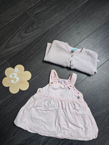 Robe + gilet 