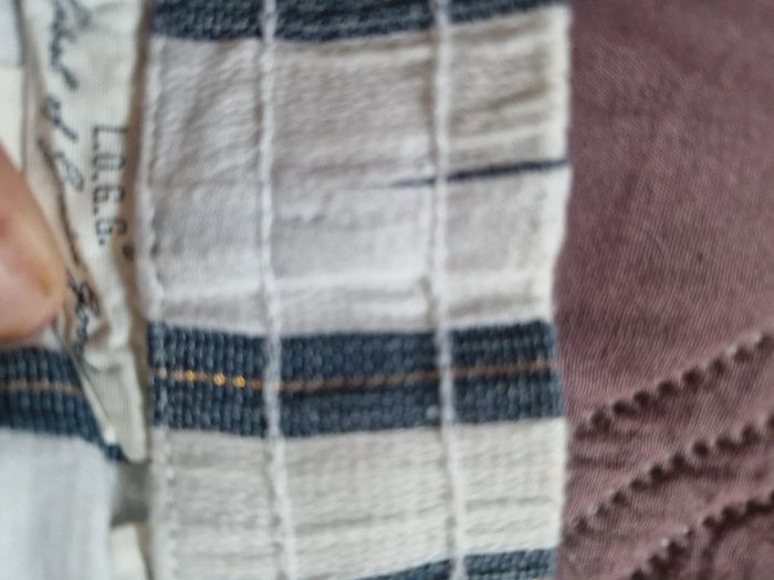 Short rayé avec des poches sur les côtés et au dos du short. - photo numéro 6