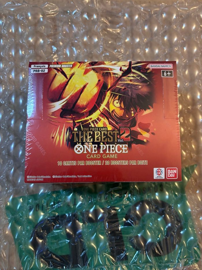 Display 20 Boosters - PRB-02 One Piece The Best Vol.2