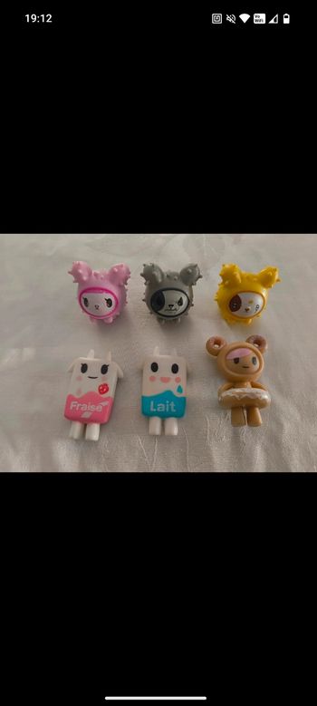 Lot figurines tokidoki